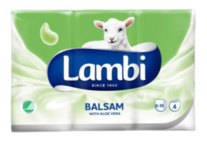 Lambi balsam-nenäliinoja.