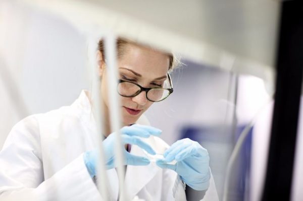 A laboratory worker.