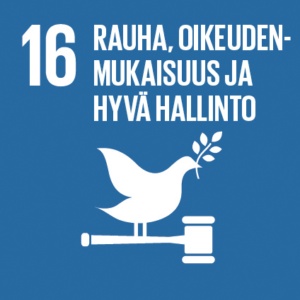 16. Rauha, oikeudenmukaisuus ja hyvä hallinto